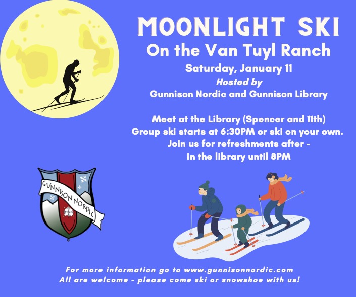 Gunnison Nordic Moonlight Ski 2025