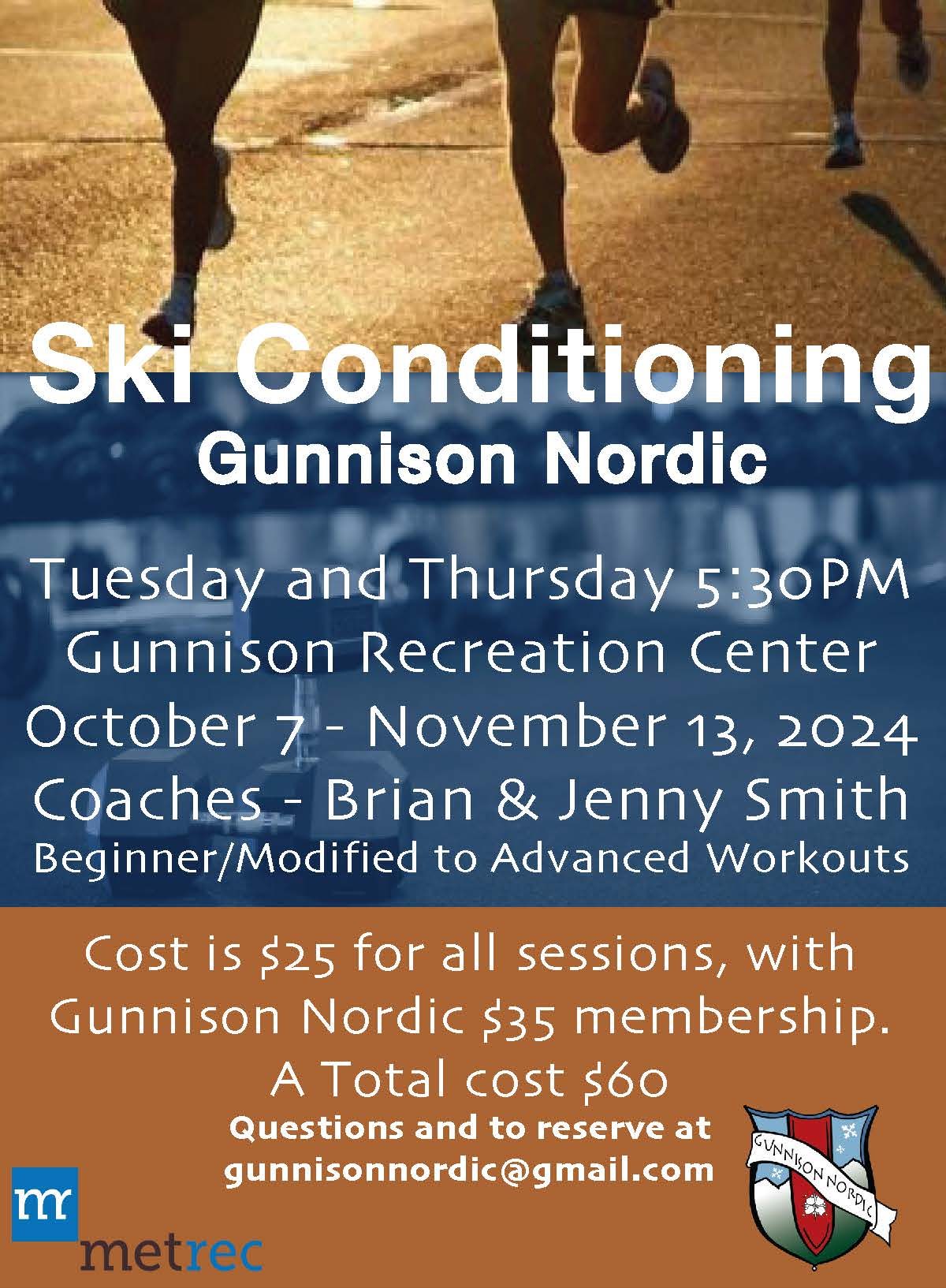 25/26 Ski Conditioning classes